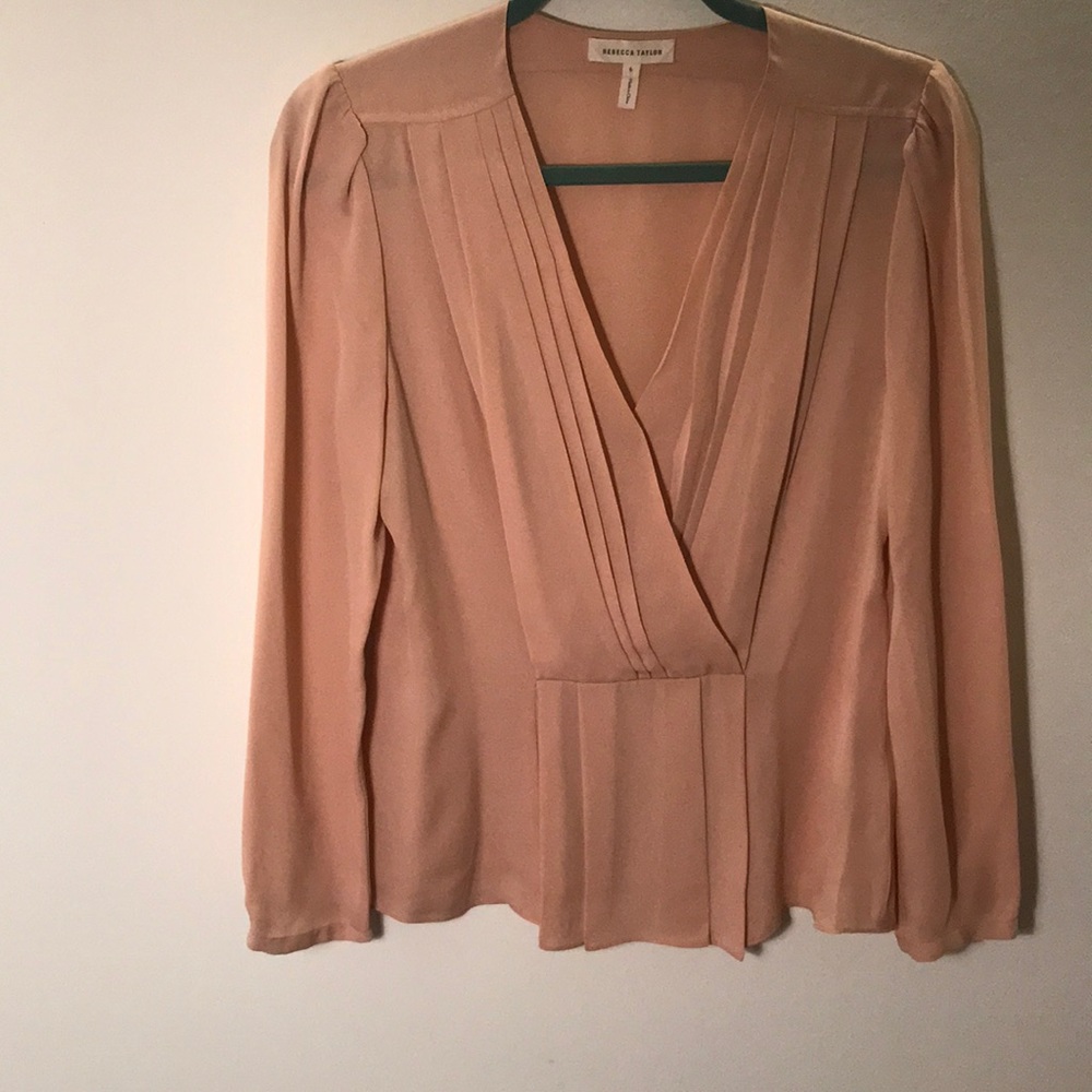 Rebecca Taylor size 6 silk blouse